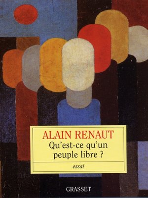 cover image of Qu'est-ce-qu'un peuple libre?